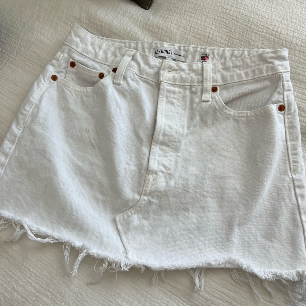 Re/done skirt